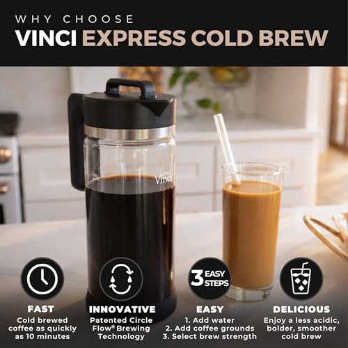 Express Electric Cold Brew Coffee Maker