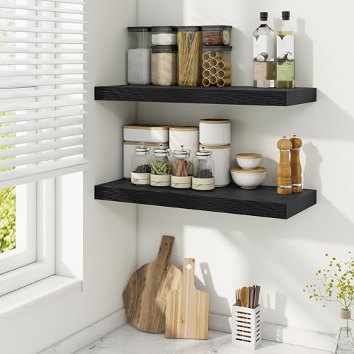 24 Inch Floating Shelves (2 Count)