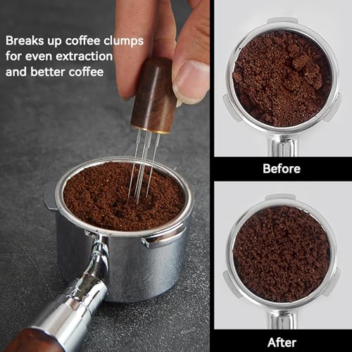 54mm Espresso Tamper Set Espresso Accessories Kit with Adjustable Spring