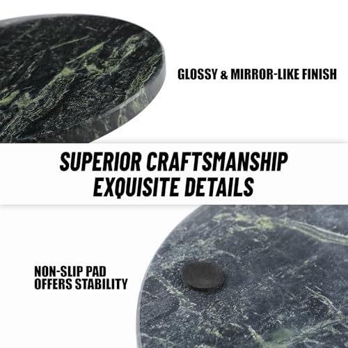 Indian Round Marble Cutting Board for Kitchen
