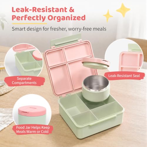 Bento Lunch Box with 8oz Soup Thermo