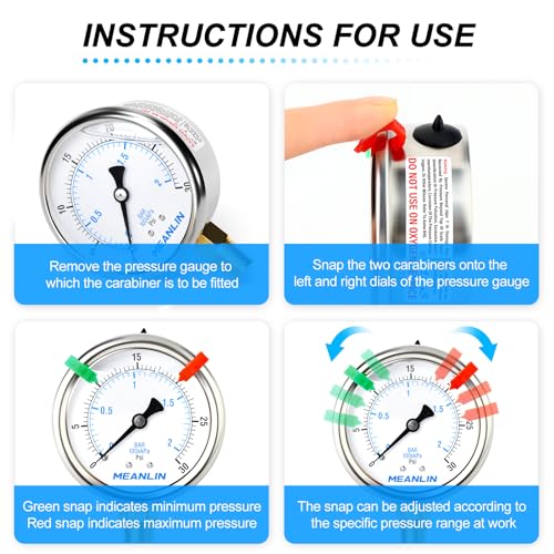 0~30Psi Liquid Filled Pressure Gauge 1