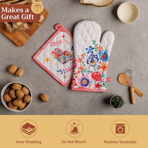 Maison d'Hermine Oven Gloves 100% Cotton Oven Mitt