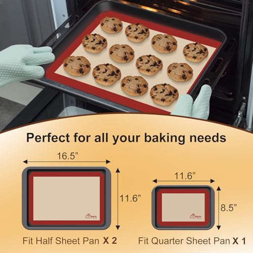 Silicone Baking Mats 3 Pack