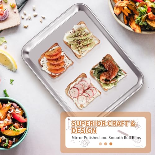 Stainless Steel Baking Sheet Pan Set of 2