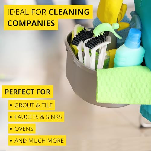 6 Pack Grout Cleaner Brush Scrub Set (6 Count)