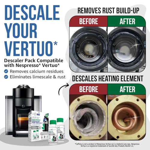 Nespresso Vertuo Compatible Descaling Solution (13.52 Fl Oz)