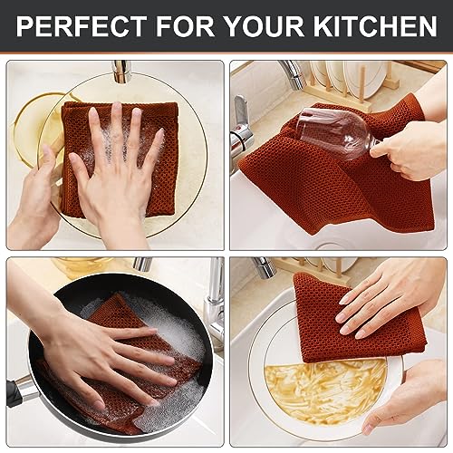100% Cotton Waffle 8 (8 Count)