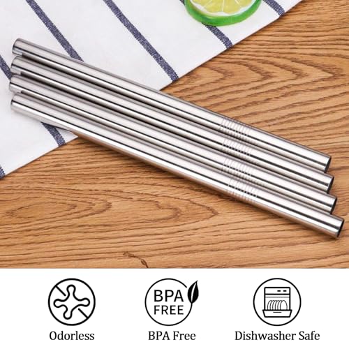 Stainless Steel Straw Replacement for Stanley 40 oz 30 oz (6 Count)