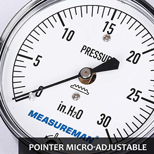 Diaphragm Type Capsule Low Pressure Gauge 2