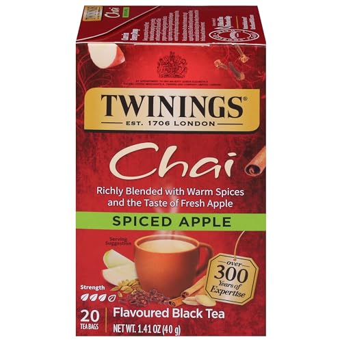 Spiced Apple Chai Black Tea Bags (20 Count)