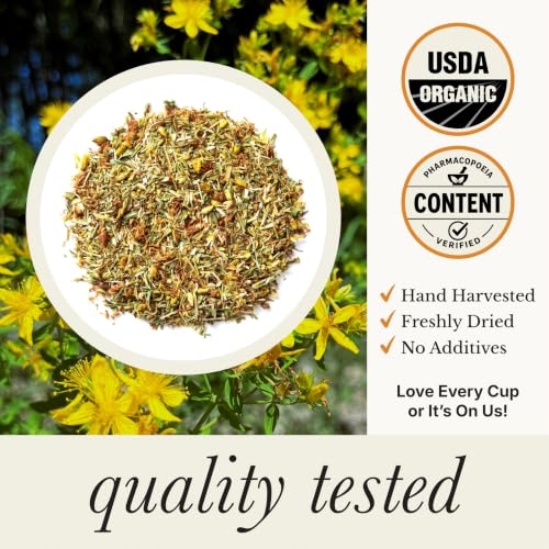 Organic St Johns Wort Tea (50 Count)