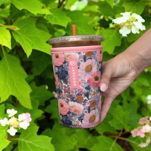 JavaSok Iced Coffee & Cold Soda Insulated Neoprene Cup Sleeve