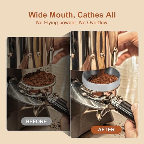 49MM Espresso Dosing Funnel With Coffee Ring