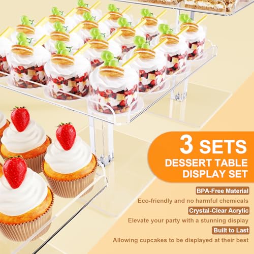 3 Piece Cupcake Stand