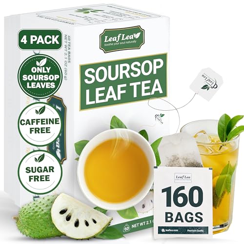 160 Premium Soursop Tea Bags (160 Count)