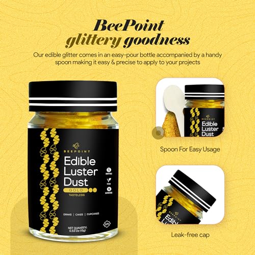 Gold Edible Luster Dust 15g