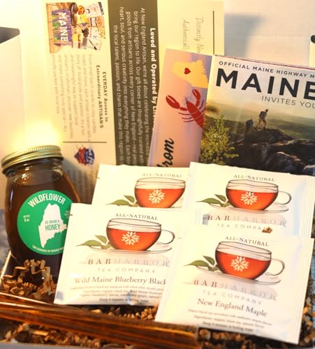 Maine Tea & Honey Gift Box