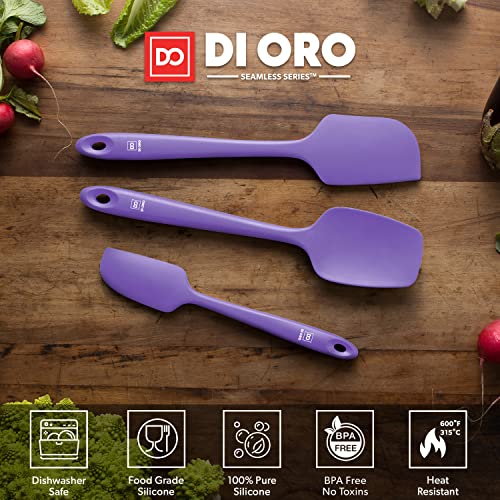 DI ORO Silicone Spatula Set (3 Count)