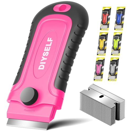 Razor Blade Scraper with 15 Extra Razor Blades