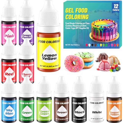 Gel Food Coloring