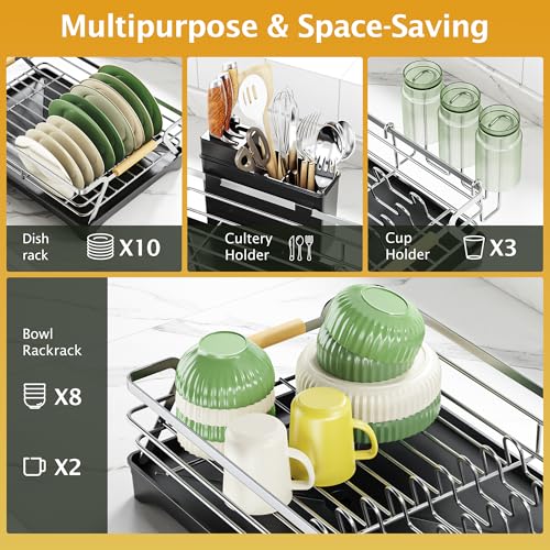 Dish Drying Rack for Kitchen Counter