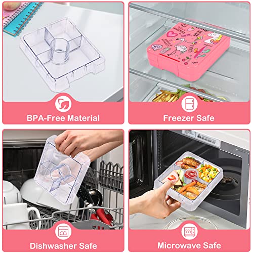 Bento Lunch Box Set With 10oz Soup Thermo