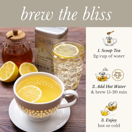 Organic Hawthorn Loose Leaf and Flower Tea