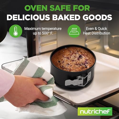3 Piece Nonstick Springform Pan Set