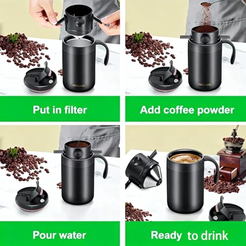 16oz Pour Over Coffee Maker