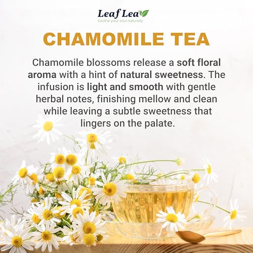 Chamomile Herbal Tea Bags (40 Count)