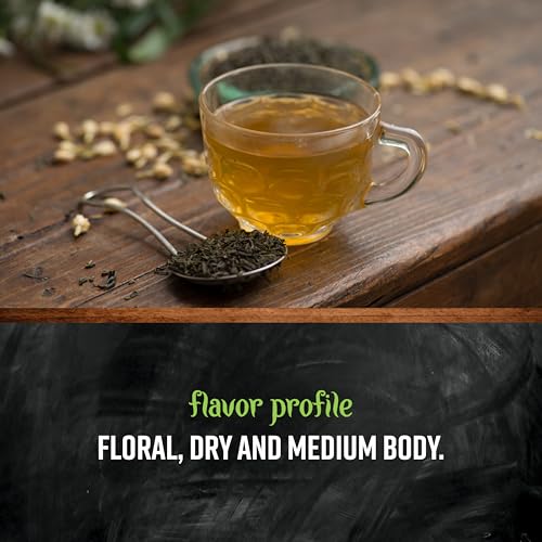 Organic Fairtrade Jasmine Green Tea (16 Ounce)