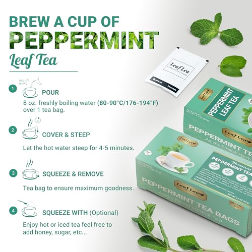 Peppermint Tea Bags (40 Count)