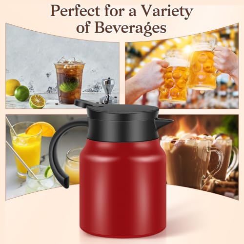 2 PCS 30 OZ Thermal Coffee Carafe (2 Count)