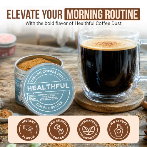 Coffee Dust Healthful Flavoring Powder (2 Ounce)