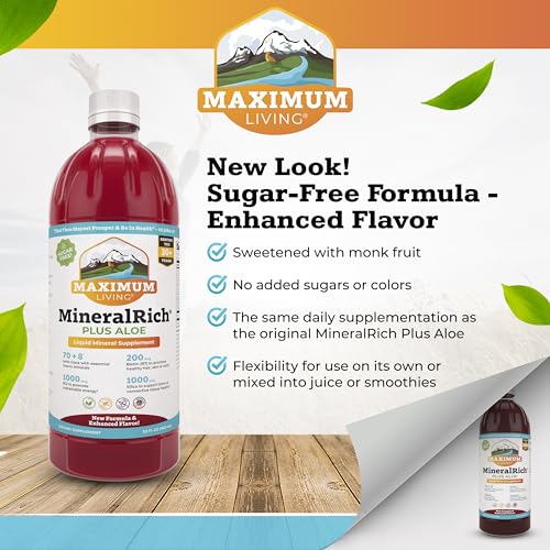 MineralRich Minerals Supplement with Aloe (32 Fl Oz)
