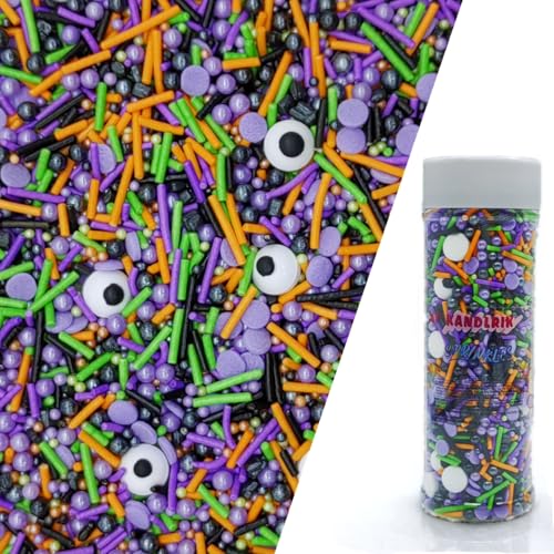 Halloween Sprinkles Monster Theme Eyes Cake Decorations Topper Edible Themed Sprinkles For Cookie Decorating