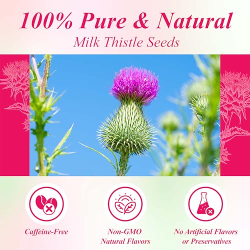 Milk Thistle Tea Bags 100 Count