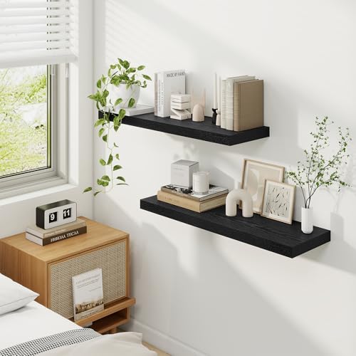 9.3Inch Deep Floating Shelves for Wall (2 Count)