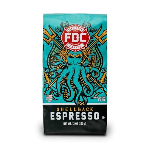 Shellback Espresso Whole Bean Coffee (12 Ounce)