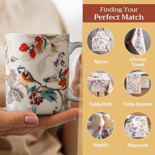 Coffee Mug with Handles Tea Cups (2 Count)