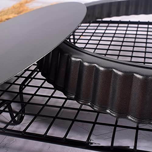 Fluted Tart Pan with Removable Bottom