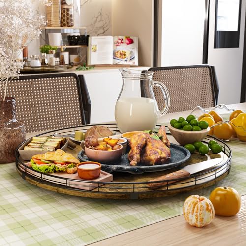 Lazy Susan Turntable Organizer for Table Top