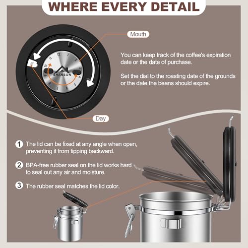 Coffee Canister Airtight