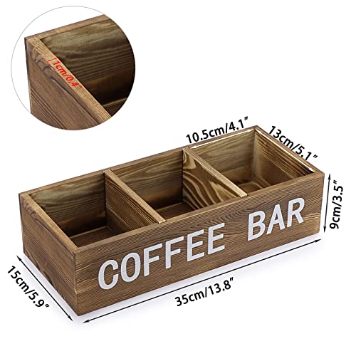 Coffee Pod Holder Storage Box with Removable Grids