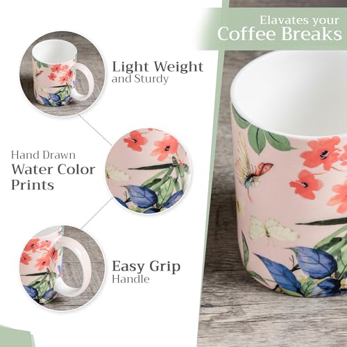 Coffee Mug with Handles Tea Cups