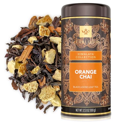 Orange Chai Loose Leaf Black Tea with Citrus & Spice