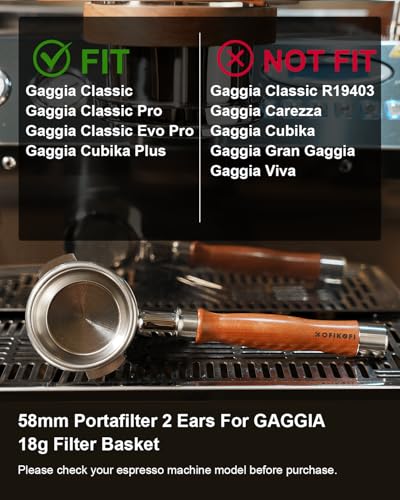 58mm Bottomless Portafilter For Gaggia