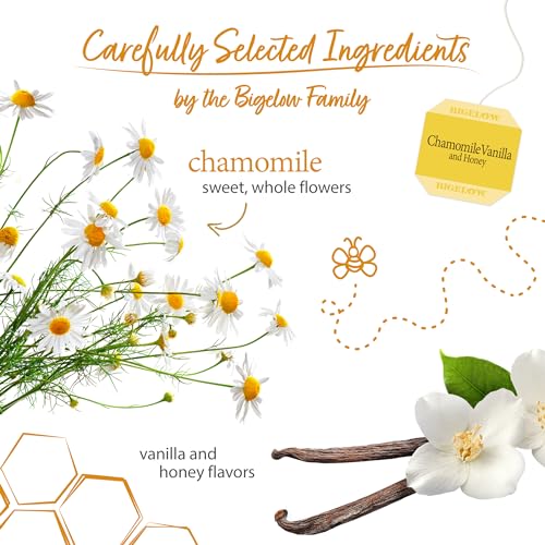 Chamomile Vanilla with Honey Herbal Tea (120 Count)