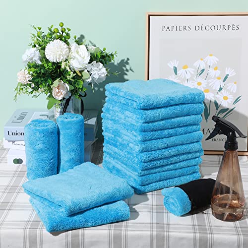 30 Pcs 16 × 16 Inch Microfiber Towels for Cars